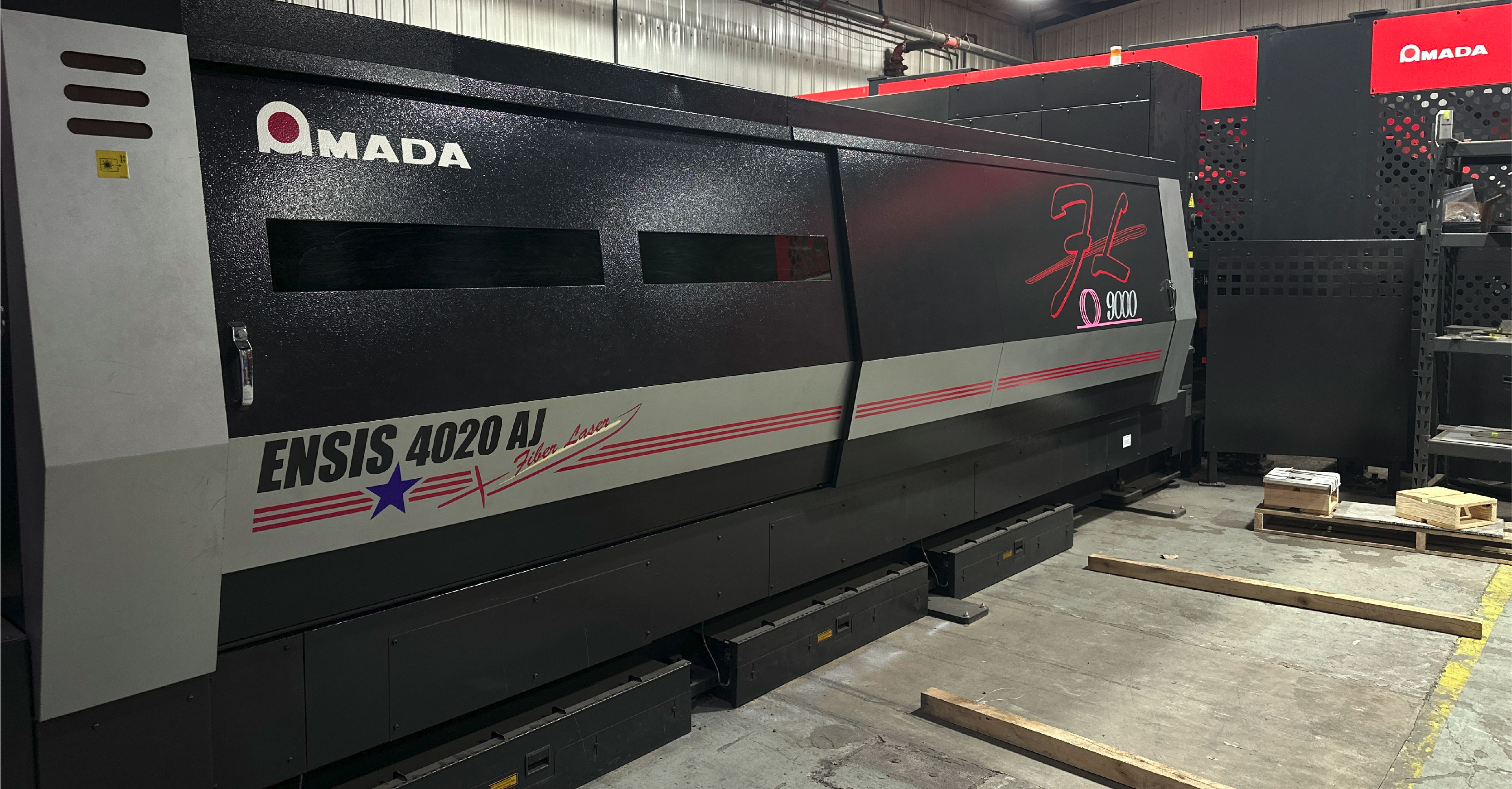 Cameron Manufacturing and Design Amada CNC Fiber Laser